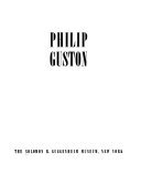 Philip Guston.