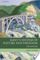 Kant's system of nature and freedom : selected essays