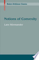 Notions of Convexity