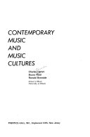 Contemporary music and music cultures