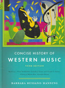 Concise history of western music