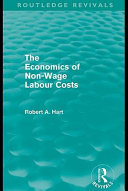 The Economics of Non-Wage Labour Costs.