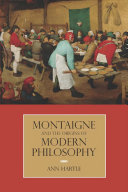 Montaigne and the origins of modern philosophy