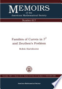 Families of curves in ̳P³ and Zeuthen's problem