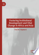 Fostering institutional development and vital change in Africa and Asia