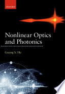 Nonlinear optics and photonics