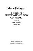 Hegel's Phenomenology of spirit