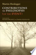 Contributions to Philosophy (Of the Event).