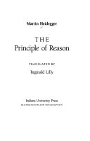 The principle of reason