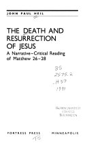 The death and resurrection of Jesus : a narrative-critical reading of Matthew 26-28