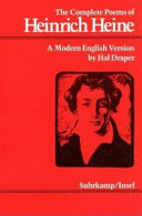 The complete poems of Heinrich Heine : a modern English version