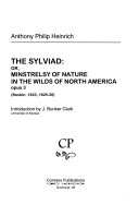 The sylviad, or, Minstrelsy of nature in the wilds of North America : opus 3 (Boston, 1823, 1825-26)