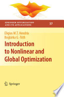 Introduction to Nonlinear and Global Optimization