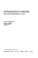 Optimization theory : the finite dimensional case