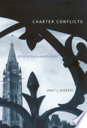 Charter conflicts : what is Parliament's role?