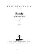 Sonate : für Bratsche allein : Opus 25 no. 1 (1922)