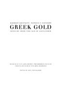Greek gold; jewelry from the age of Alexander