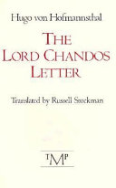 The Lord Chandos letter