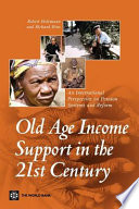 Old-Age Income Support in the 21st Century : an International Perspective on Pension Systems and Reform.