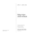 Robyn Horn : union of souls