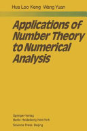 Applications of number theory to numerical analysis