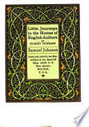 Little journeys to the homes of English authors. Samuel Johnson