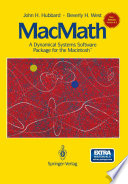 MacMath 9.2 A Dynamical Systems Software Package for the Macintosh™