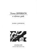 Thomas Jefferson, a reference guide