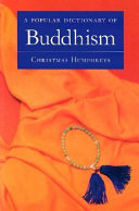 A popular dictionary of Buddhism