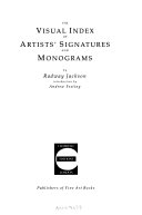 The visual index of artists' signatures and monographs