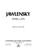 Jawlensky : father and son : March 20-May 30, 1987.