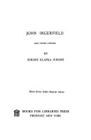 John Ingerfield, and other stories.