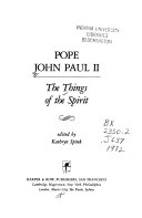 The things of the spirit