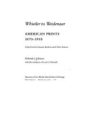 Whistler to Weidenaar : American prints, 1870-1950 : gifts from the Fazzano brothers and other donors