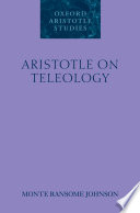 Aristotle on teleology