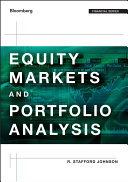 Equity Markets and Portfolio Analysis.