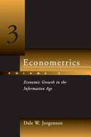 Econometrics. Vol. 3, Economic growth in the information age
