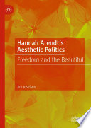 Hannah Arendt’s Aesthetic Politics Freedom and the Beautiful