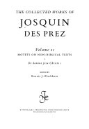 Motets on non-biblical texts. 1, De domino Jesu Christo. 1