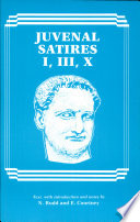 Satires I, III, X