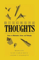 Discrete thoughts : essays on mathematics, science, and philosophy