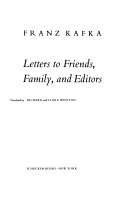 Letters to friends, family, and editors