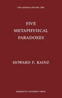 Five metaphysical paradoxes