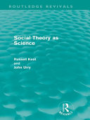 Social Theory as Science.