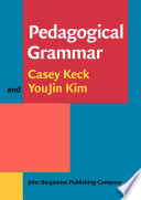 Pedagogical grammar