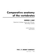 Comparative anatomy of the vertebrates