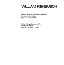 William Kienbusch : [exhibition catalog].