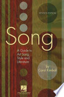 Song : a guide to art song style and literature