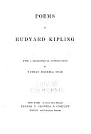 The poems of Rudyard Kipling,