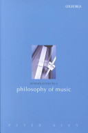 Introduction to a philosophy of music